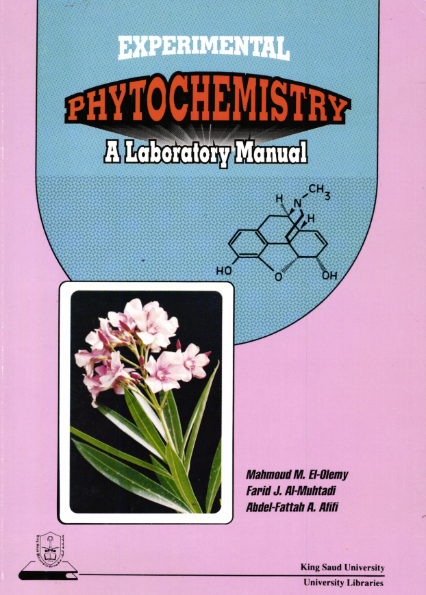 Experimental Phytochemistry A Laboratoru Manual