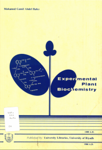 Experimental Phytochemistry