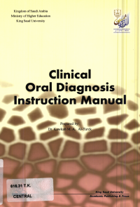 Clinical Oral Diagnosis Instruction Manual